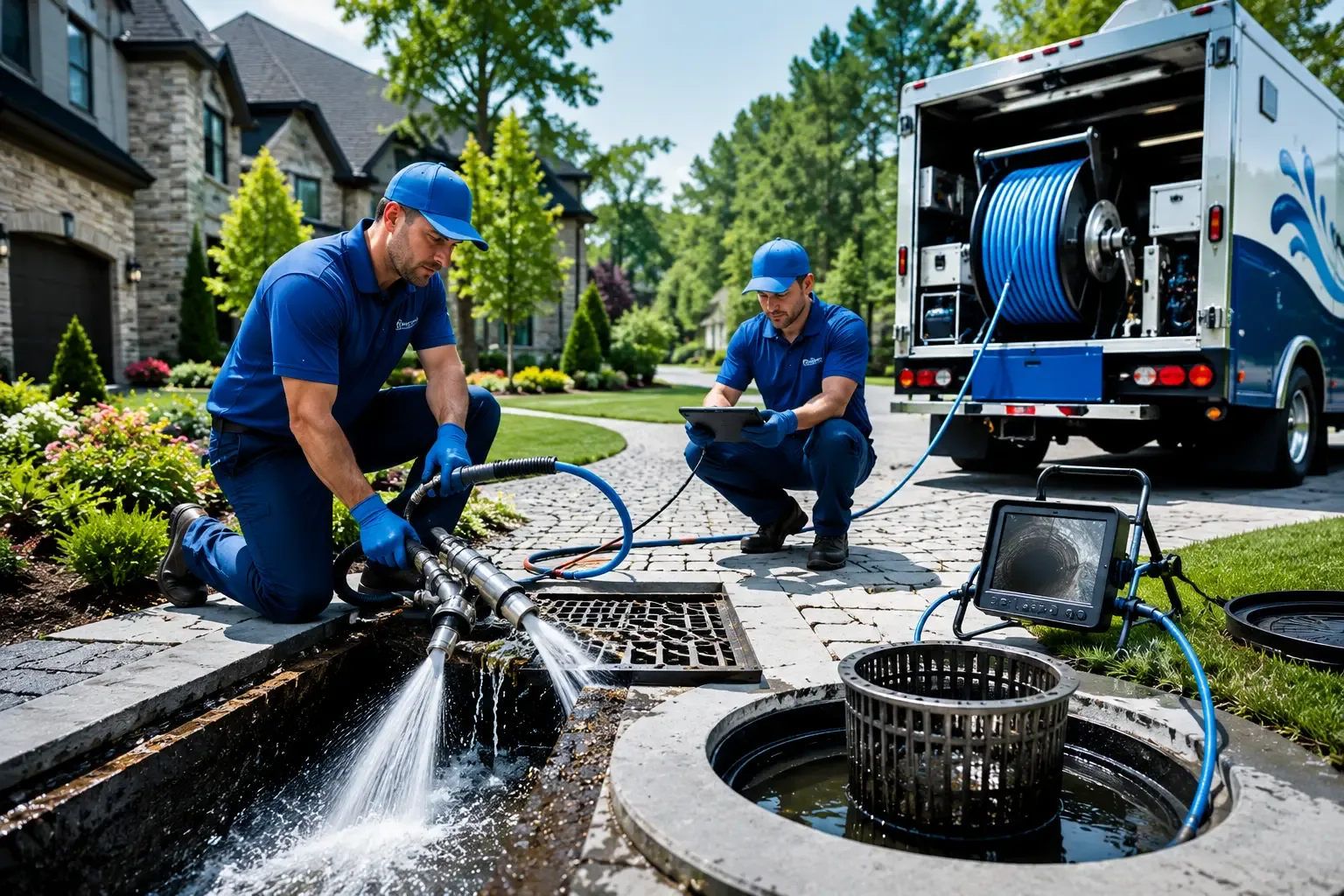 Local outdoor drain cleaning professionals in Westmoreland City, PA